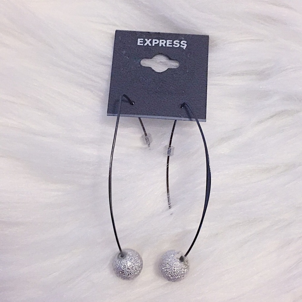 NWT EXPRESS dangling disco earrings